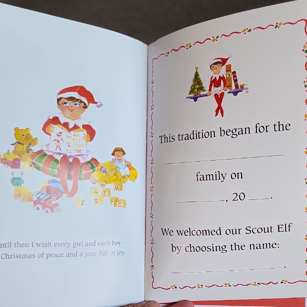 Elf On The Shelf Storybook ONLY